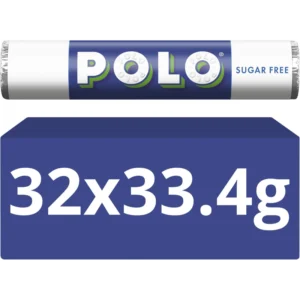 Polo Sugar Free Mints Tubes, 32 x 33.4 g